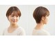 アーサス バイ ヘッドライト 盛岡店(ursus by HEADLIGHT)の写真/骨格似合わせでショートカットのお客様の魅力を引き出すデザインを提案◎