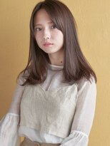 ミンクス 青山店(MINX)&nbsp;うるつやストレート #モード#3Dカラー#ジグザグバング