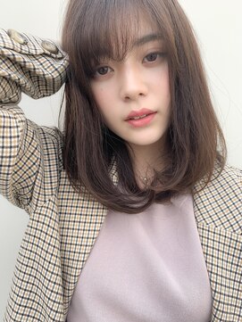 レイラバイアフロート 吉祥寺(Lila by afloat) ほんのりレイヤーのワンカールセミディ【小笠原 剛】