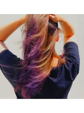 ロッキンヘアー(Rockin' hair) 紫