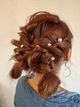 アドナインス(Add9) お祭りアレンジ 結婚式アレンジ ヘアアレンジ【伊勢崎市】