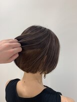 ビューティトリートメントサロン コンフォルタ(Beauty treatment salon ComfortA)&nbsp;オシャレグレーカラー×ボブ