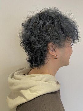 ネオヘアー 曳舟店(NEO Hair) ブルーアッシュ×ウルフ
