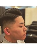 パートスキンフェードスタイル<理容室>