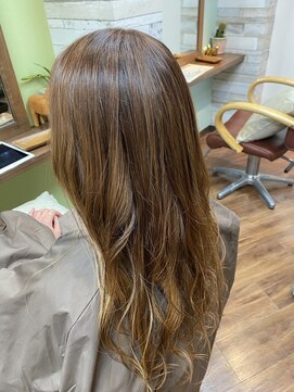 ヘアー バイ ミーズ(hair by Mii’s) インナーカラー／ケイ素カラー／ツヤ髪