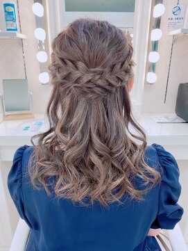 ベストシーン 新浦安店(Best Scene) ハーフアップ 【結婚式】【ヘアセット】【イベント】