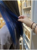 インナーカラー Blue