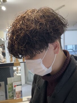 フィフス 原宿(fifth) 波巻きスパイラルツイストスパイラルパーマツーブロックマンバン