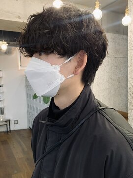 バイフィフス 原宿/表参道(by fifth) ◇マッシュウルフ シャドウパーマ テテ 韓国ヘア ウルフ