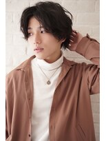 ネオリーブエクラ 上野御徒町店(Neolive eclat)&nbsp;ナチュラルパーマセンターパートツーブロックツイスパツイスパ