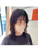 ミディアムパーマ