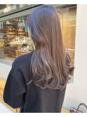 ツヤロング×ラベンダーベージュ