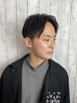 ビューティドレッセヤマノ 池袋パルコ(Beauty Dresse YAMANO)&nbsp;【MEN'S HAIR】【ショート】センターパートツーブロックショート