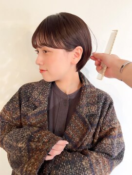 メモリーズ 銀座(Memories) 耳掛けショート/丸み/20代30代40代ショート