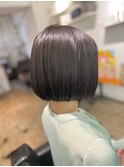 30代40代50代ミルクティーアッシュチョコレートショートヘア