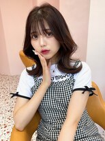 ボタン シブヤ(VOTAN SHIBUYA)  艶カラー/韓国ヘア/グレージュ/ラベンダーグレージュ