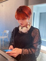 イトシテ&nbsp;マンバンヘア×ビビットオレンジ【本多身和子】