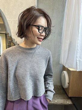 レティ(lety) ゆるっとくせ毛風ボブパーマ