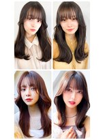 美容室フルール&nbsp;20代30代40代髪質改善カラーミルクティアッシュ韓国ヘア