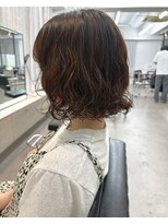 ユノ(juno)&nbsp;コテ巻き風パーマ