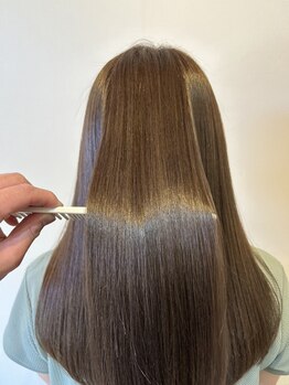 人にやさしくの写真/【多治見】髪のお悩みに合わせて、豊富な種類の中から最適な薬剤を選定◎ダメージレスに綺麗を実現♪