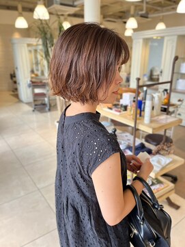 オブジェ シエル(obje't ciel) 【obje't ciel】ボブパーマ/ゆるふわパーマ【暮石唯】