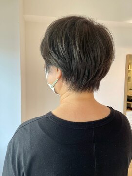 ソイクフ 高田馬場店(SOY-KUFU) オリーブベージュウェットヘアニュアンスパーマレイヤーカット