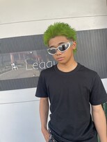 ヘアープロポーザー ラグ(hair proposer Leggu)&nbsp;ハイトーンスパイキーショート！