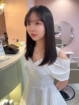 キーチェ 梅田中崎町(keych) 顔まわりレイヤー/韓国/ワンホン