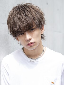 シティ(CITY) 【小久保style】ベリーショートニュアンスパーマグレーベージュ