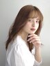 【当日限定・3名様限定】カット+透明感ケアカラー+トリートメント 9900