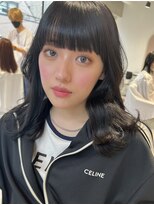 ティア(Tia.) 縮毛矯正/髪質改善トリートメント/ミディアムヘア/グレージュ