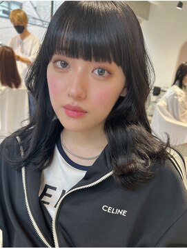 ティア(Tia.) 縮毛矯正/髪質改善トリートメント/ミディアムヘア/グレージュ