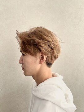 クム 横浜(qumu) ブリーチ×ミルクティー　qumu横浜