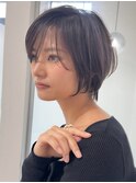 ウェーブミディアム似合わせカットメルティカラーショート/大宮