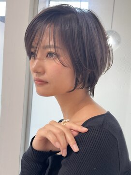 ロンドエニカ 大宮(Lond enika) ウェーブミディアム似合わせカットメルティカラーショート/大宮