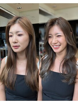 アフロート ギンザ(AFLOAT GINZA) 白川20代30代40代小顔カット大人かわいいくびれレイヤー前髪韓国