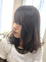 ヘアー カフェ コトノハ(hair cafe kotonoha)&nbsp;【コトノハ】艶感ストレート酸性縮毛矯正チョコレートブラウン