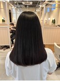 梅雨対策　髪質改善　縮毛矯正