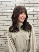 【坂本】ヌーディーブラウン×マグネットカラー×ミディアム