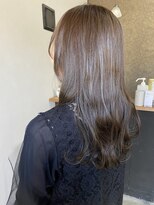 カンナカンナ 三佐店(cannaCANNA)&nbsp;フォギーアッシュ×ロング×透明感カラー