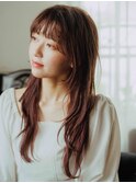 フェイスレイヤーロング20代/30代/40代/庭瀬