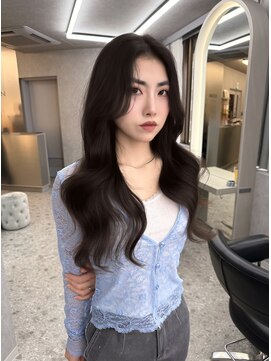 ボタン ハカタ(VOTAN hakata) 【福岡美容室/小山田】センター分け/流れ前髪/レイヤー/韓国