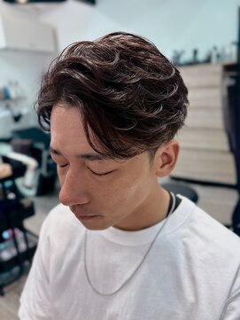 ローハ(Lowha) 【お客様スタイル】　大人フェザーパーマスタイル