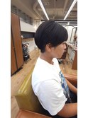 丸みショート/刈り上げ女子/マッシュショート/イメチェン