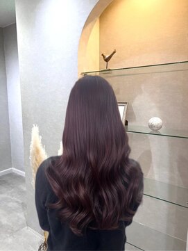 カラークチュール(Color Couture) ミディアムヘア/暗めカラー/デザインカラー/縮毛矯正/くびれヘア