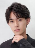 フェザーショートフェザーパーマ刈り上げショート渋谷ビジネス