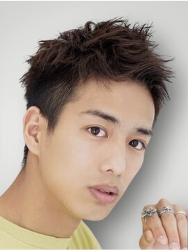 ゼンコー アオヤマ(ZENKO Aoyama) スパイキーショート×ナチュラルパーマ【表参道/メンズ/パーマ】