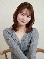 ガーデン オオタカノモリ(garden otakanomori)&nbsp;簡単スタイリングトレンド内巻きフェイスレイヤーミディアム