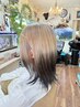 ルーツカラー&似合わせカット ※2回ブリーチ